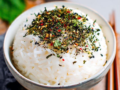 Rice with Furikake